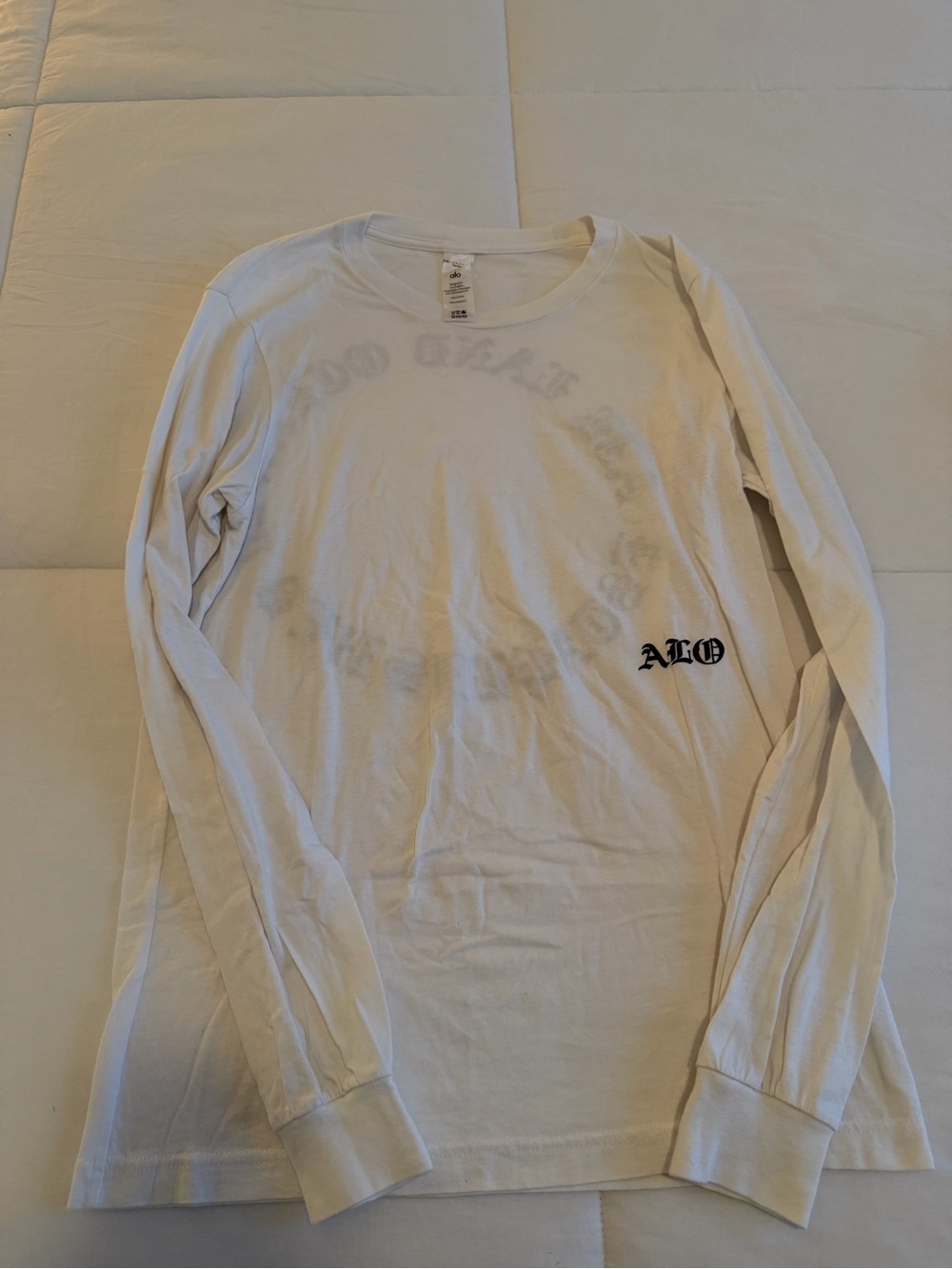 ALO Yoga Limited Edition Chrome Hearts Lookalike Long Sleeve T shirt